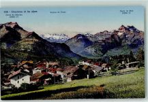 1885 Chesières - Glacier du Trient Dents du Midi