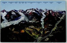 Aletschgletscher Vogelschau