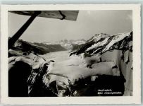 Jungfraujoch Blick Aletschgletscher Flugaufnahme