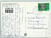 Rueras 1965 mit Piz Cavradi und Badus Bündner Oberland