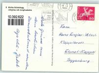 Spiez Kleine Scheidegg Jungfrau mit Jungfraubahn Zahnradbahn Ort lt. Stempel