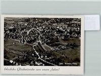 Wohlen AG 1939 Neujahr Fliegeraufnahme Foto 10cm x 7cm, rückseitig Haftspuren