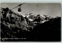 Champéry 1948 Teleferique Champery Planachaux et Mt. Ruan