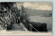 6363 Bürgenstock - Felsenweg Blick auf den Vierwaldstättersee Pilatus