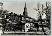3000 Bern Berne - An der Aare mit Blick auf das Münster
