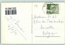 Jungfrau BE 1954 Mädchen mit Blumen