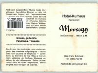 Emmenmatt Hotel-Kurhaus Restaurant Moosegg im Emmental