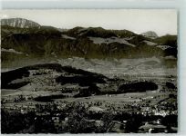 8717 Benken SG - Blick gegen Maria Bildstein SG mit Reichenburg Köpfler Kistleralp und Wäggitaler Auberg