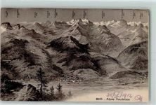 Aigle 1912 Alpes Vaudoises