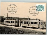 8127 Forch 1980 - Original-Forchbahnzug neu mit Lyrabügel versehen um 1925