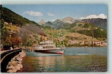 Lutry Montreux baie de Clarens Lac Leman