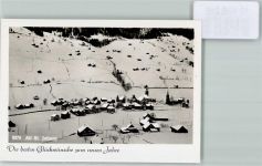 9656 Alt St. Johann FOTO KEINE AK Foto 10cm x 7cm Neujahrswunsch