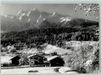 7018 Flims Waldhaus - Flims-Waldhaus mit Piz Riein Winter