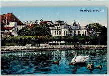 Morges Casino Schwanenfamilie