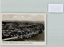 Stäfa 1939 Fliegeraufnahme Neujahr Foto 10cm x 7cm, rückseitig Haftspuren
