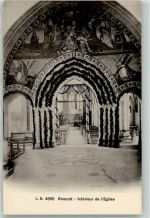 Romont FR Kirche Inneres