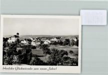 Grüningen Foto 10cm x 7cm Neujahrswunsch