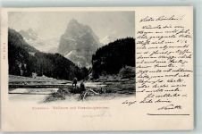 Rosenlaui 1899 Wellhorn Rosenlauigletscher