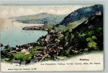 Montreux 1906 Veytaux Territet Clarens Glion Mont Pelerin