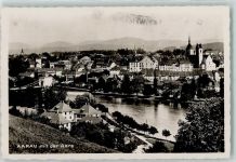 Aarau Aarau mit der Aare