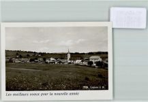 2718 Lajoux JU FOTO KEINE AK Foto 10cm x 7cm Fliegeraufnahme Neujahrswunsch