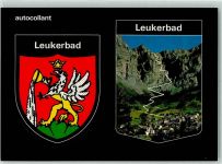 Leukerbad mit Gemmipass autocollant