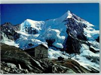 Ayer Cab du Mountet C.A.S. Val d`Anniviers Valais Wellenkuppe Ober Gabelhorn