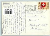 Rheinfelden 1978 Hotel Schwanen