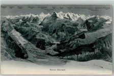 Brienz BE Berner Oberland Landkarte