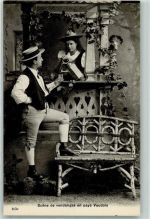 Sion Walliser Trachtenpaar