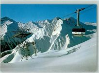 Samnaun Dorf Luftseilbahn Ravaischalp Trida Sattel