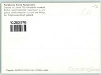 8590 Romanshorn FOTO KEINE AK Paritätische Kirche