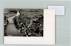 Mellingen Brücke Turm Foto 10cm x 7cm, rückseitig Haftspuren
