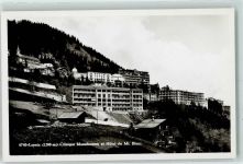 Leysin Clinique Manufacture Hotel Mont Blanc