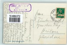 7710 Alp Grüm - Restaurant Belvedere Pizzi di Sena