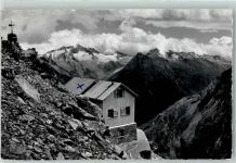 Mischabelhütten Portiergrat Sonnighorn Hüttenstempel