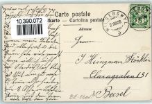 Wilderswil 1906 Generalansicht mit Eiger Mönch Jungfrau