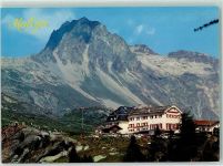 7516 Maloja - Hotel Maloja-Kulm mit Piz Lagrev