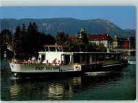 Solothurn Bielersee Motorschiff Stadt Solothurn