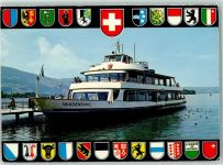 8640 Rapperswil SG - Zürichsee Motorschiff Wädenswil