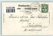 6452 Sisikon - 1902 Tellskapelle Vierwaldstättersee Dampfschiff Stadt Wailand