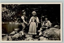 9050 Appenzell - Kinder in Trachten