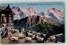 Schynige Platte Gebrauchsspuren Eiger Mönch Jungfrau