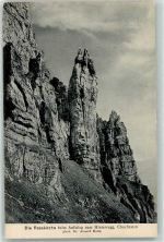 Churfirsten - Rosskirche beim Aufstieg zum Hinterrugg