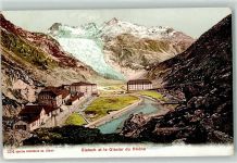 Oberwald Rhonegletscher Gletsch