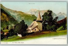 Rossinière Dent de Corjon Kirche