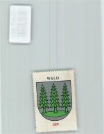 Wald ZH Vignette Wappen Kaffee Hag ca 1920-1940 Tannenbaum