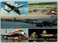 Kloten Flughafen Swissair Convair 990 Coronado