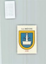 La Brévine Vignette Wappen Kaffee Hag 1920-1940