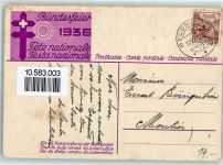 Reconvilier Bundesfeier 1936 Rütlischwur E Hermes Ort lt. Stempel